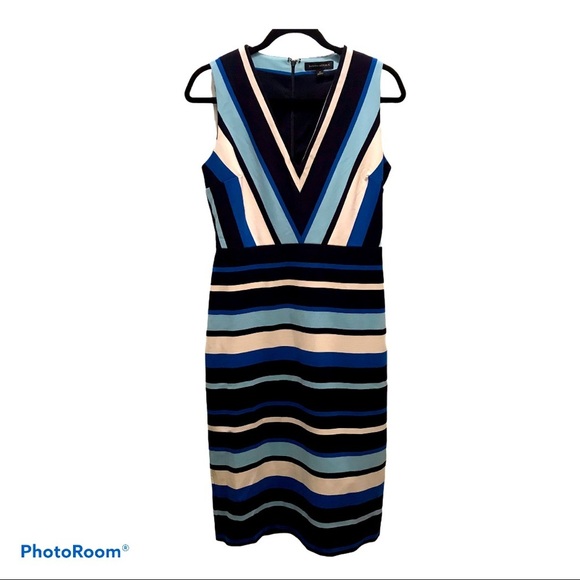 Banana Republic Dresses & Skirts - Banana Republic | Chevron Print Ponte Knit Dress